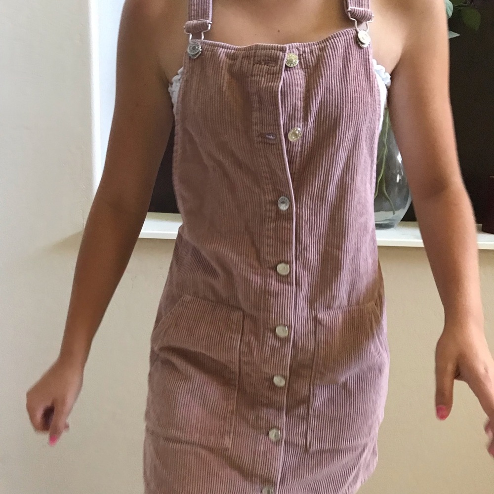 top shop corduroy overalls